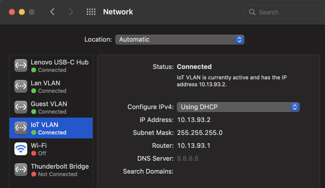 Virtual VLAN Adapters