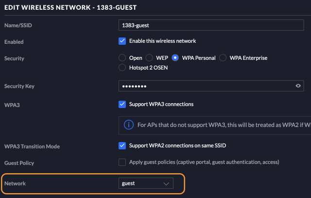 Lab network devices